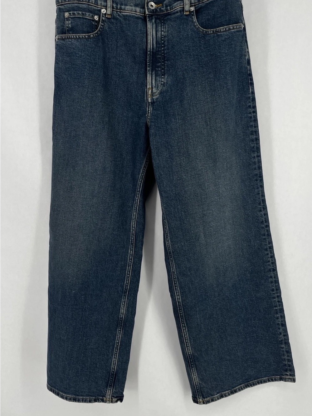 Everlane The Way-High Sailor Jean Wide Leg High-Waist Denim Dark Wash Blue 31R